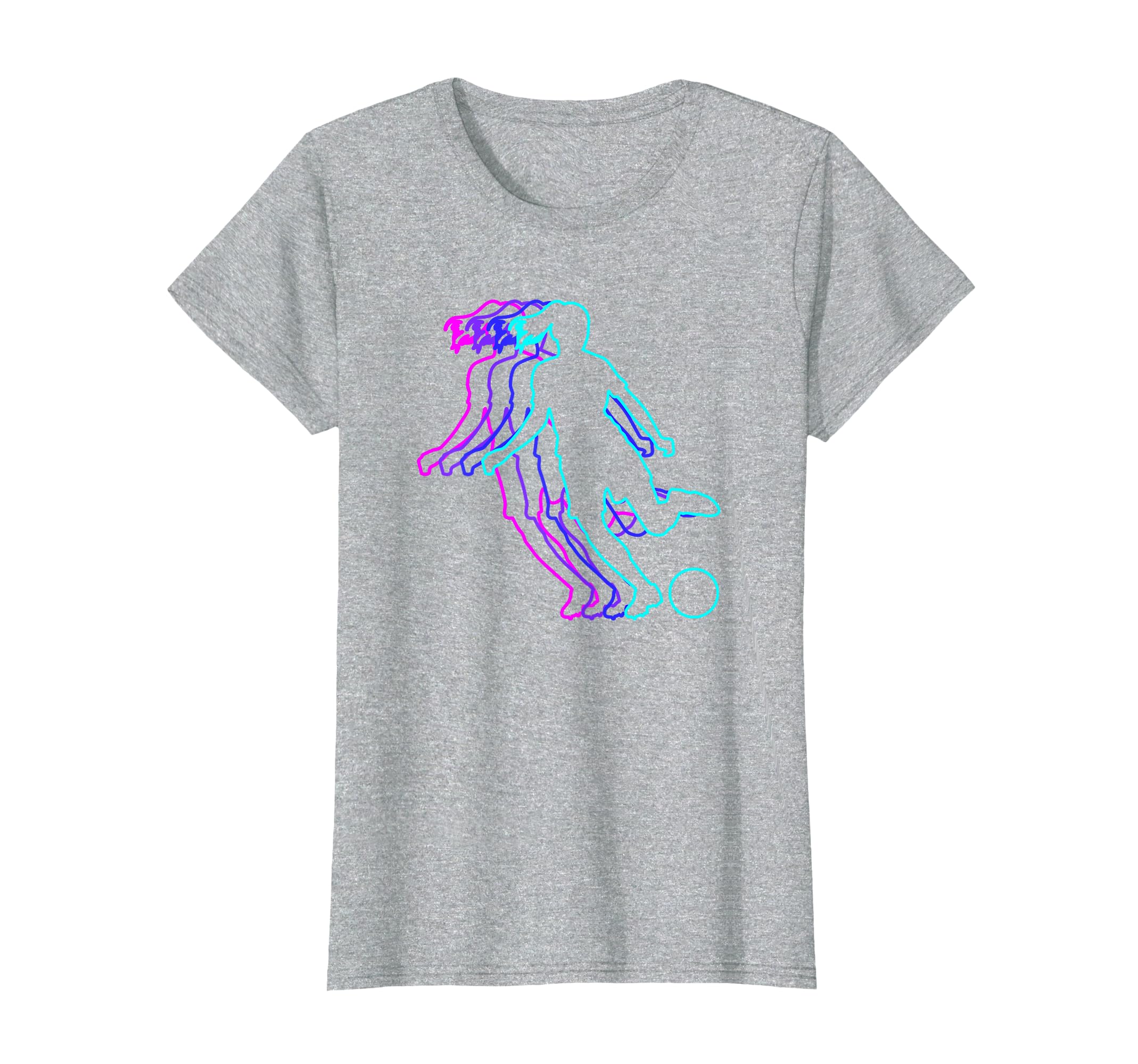 Soccer Player T-Shirt - Unique Graphic Men Women