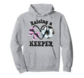 Keeper Mom Goalkeeper Soccer Mama Hoodie - Fun Novelty Design for Adults