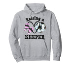 Keeper Mom Goalkeeper Soccer Mama Hoodie - Fun Novelty Design for Adults