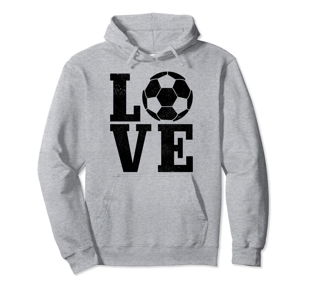 Soccer Player Love Soccer Hoodie - Casual Everyday Wear for Adults