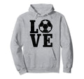 Soccer Player Love Soccer Hoodie - Casual Everyday Wear for Adults