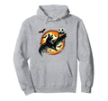 Funny Bat Playing Soccer Halloween Hoodie - Aesthetic Graphic for Adults