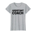 Assistant Coach T-Shirt - Custom Art Print Men Women
