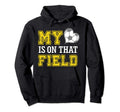 My Heart Is That Field Funny Crazy Soccer Hoodie - Graphic Print Men Women