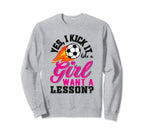 Soccer Soccer Player Soccer Sweatshirt - Unique Graphic for Adults