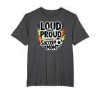 Loud And Proud Soccer Mom Mens Big Sweatshirt - Minimalist Print Men Women