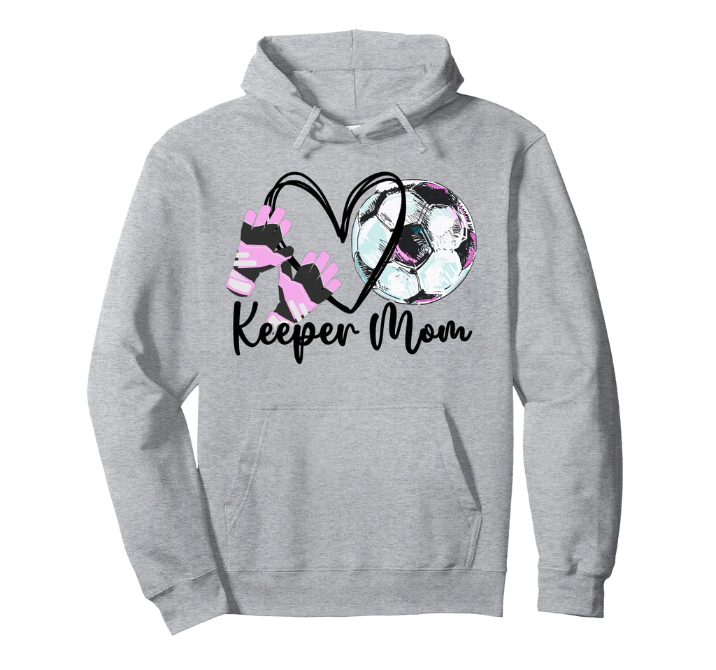 Keeper Mom Goalkeeper Soccer Mama Hoodie - Custom Art Print Men Women
