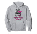 Mom Both Proud Soccer And Dance Mom Hoodie - Fun Novelty Design Men Women