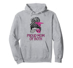 Mom Both Proud Soccer And Dance Mom Hoodie - Fun Novelty Design Men Women