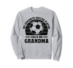 My Favorite Player Calls Me Sweatshirt - Minimalist Print Men Women