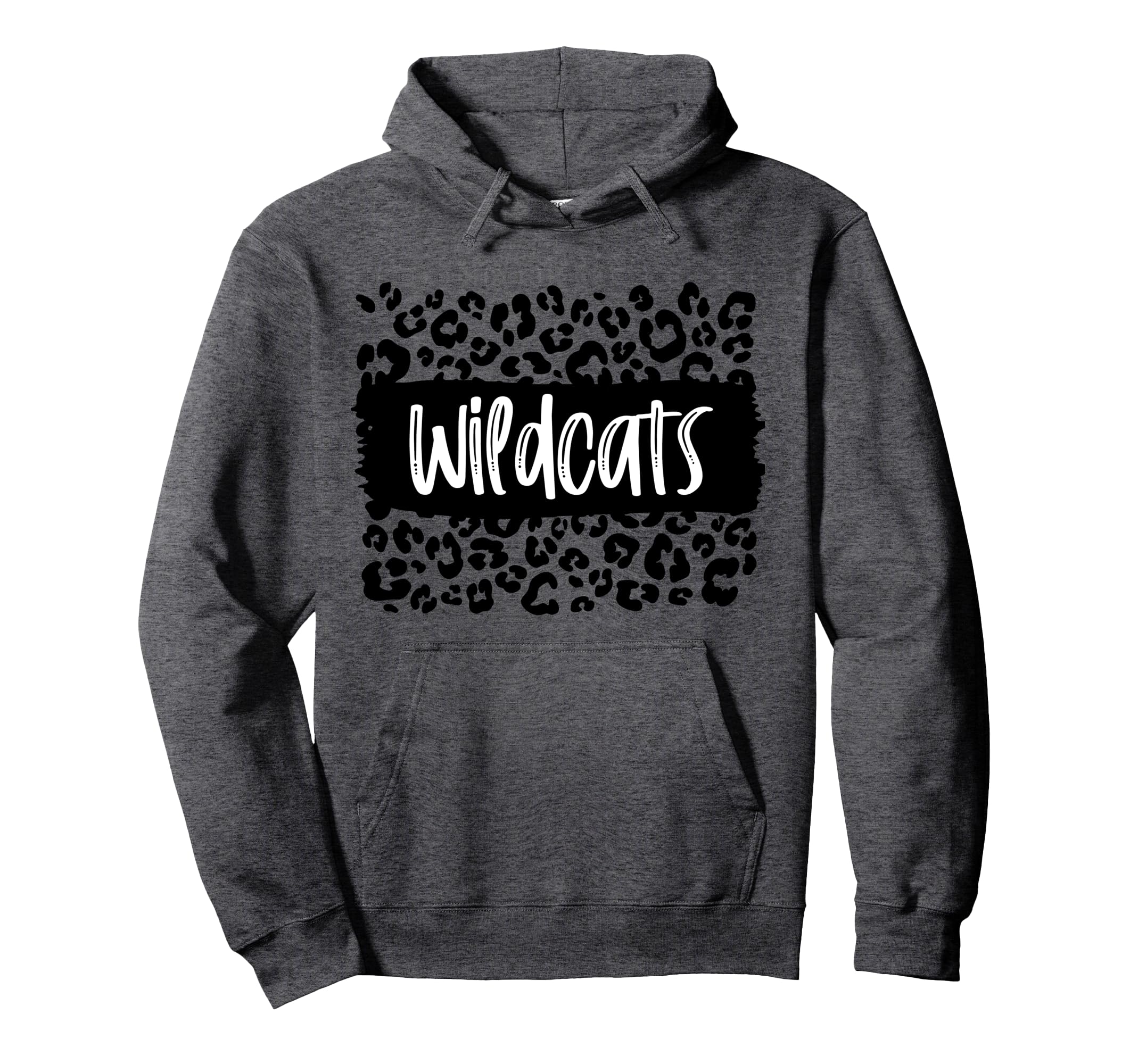 Wildcats Team Mascot School Spirit Game Hoodie - Aesthetic Graphic Unisex