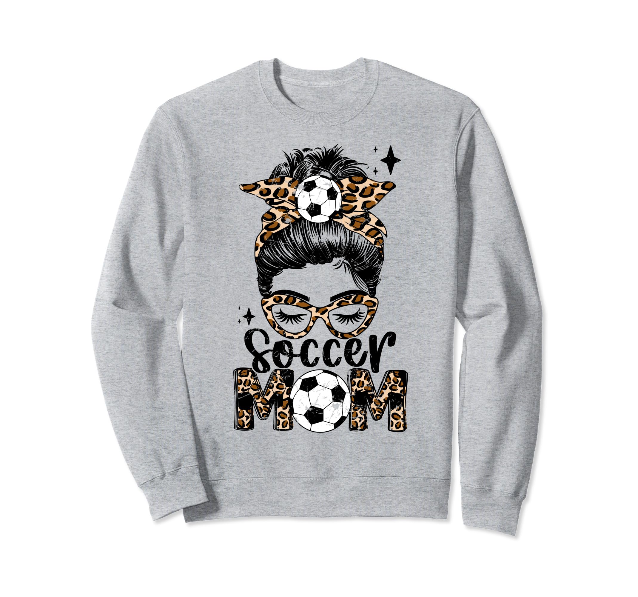 Soccer Mom Mothers Day Mama Sweatshirt - Fun Novelty Design for Adults