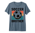 Soccer Brother Family Matching Team T-Shirt - Custom Art Print Men Women