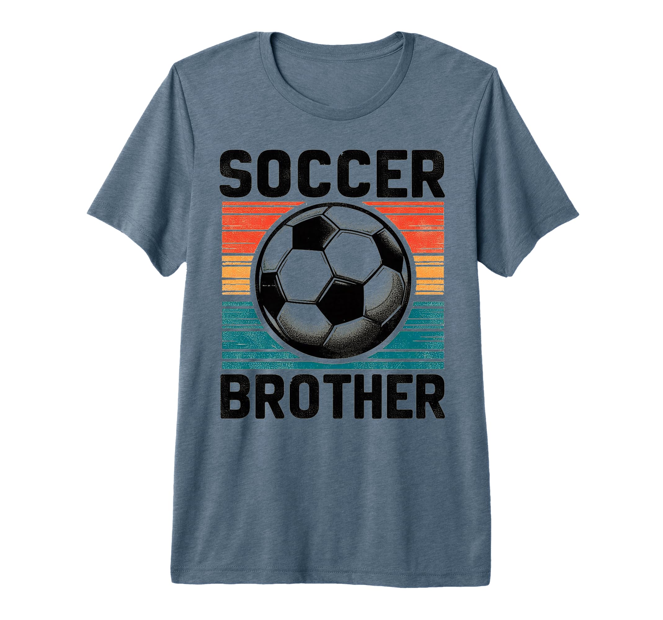 Soccer Brother Family Matching Team T-Shirt - Custom Art Print Men Women