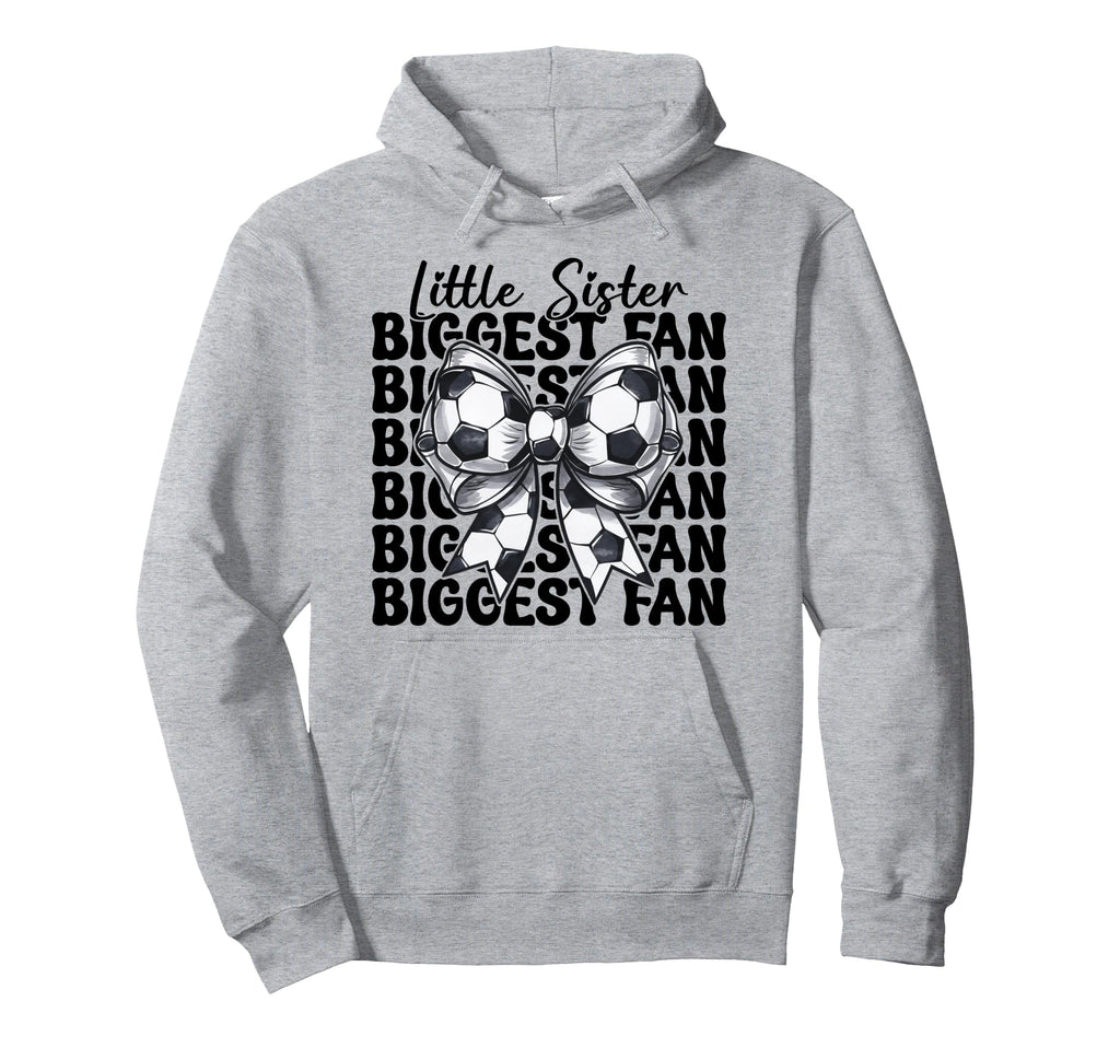 Soccer Sister Soccer Little Sister Hoodie - Aesthetic Graphic Men Women