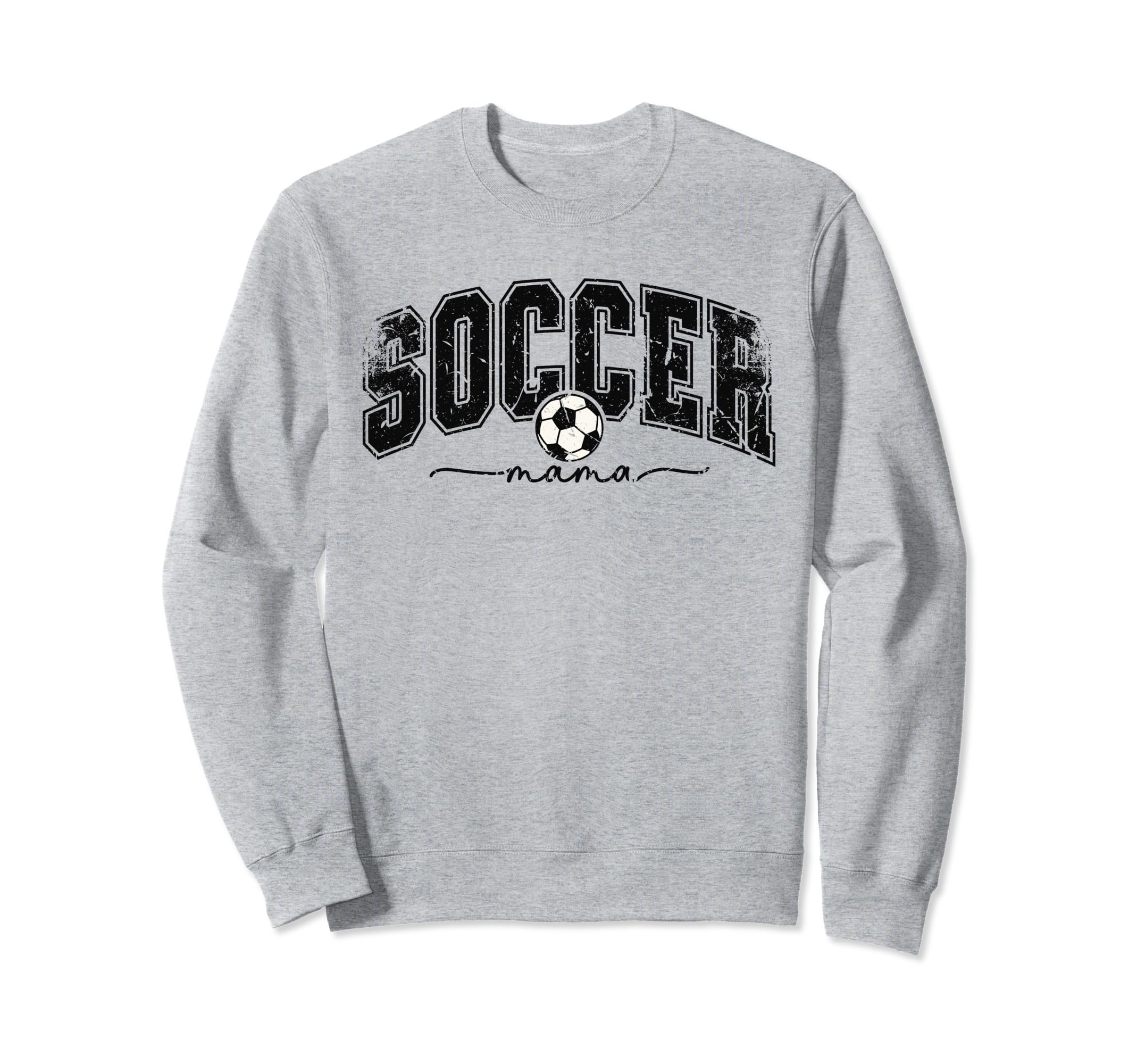 Soccer Mama Funny Sport Sweatshirt - Custom Art Print Men Women