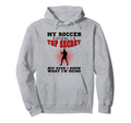 My Soccer Strategy Is Secret Goalkeeper Hoodie - Graphic Print Men Women