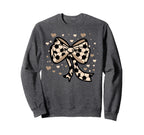 Soccer Ball Coquette Bow Game Day Sweatshirt - Custom Art Print for Adults