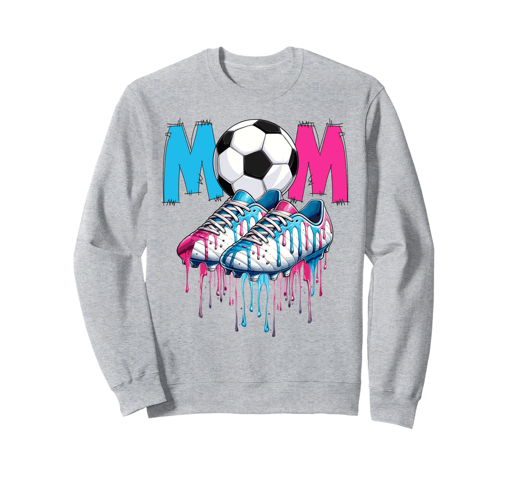 Funny Soccer Mom Soccer Mama Happy Sweatshirt - Unique Graphic Men Women