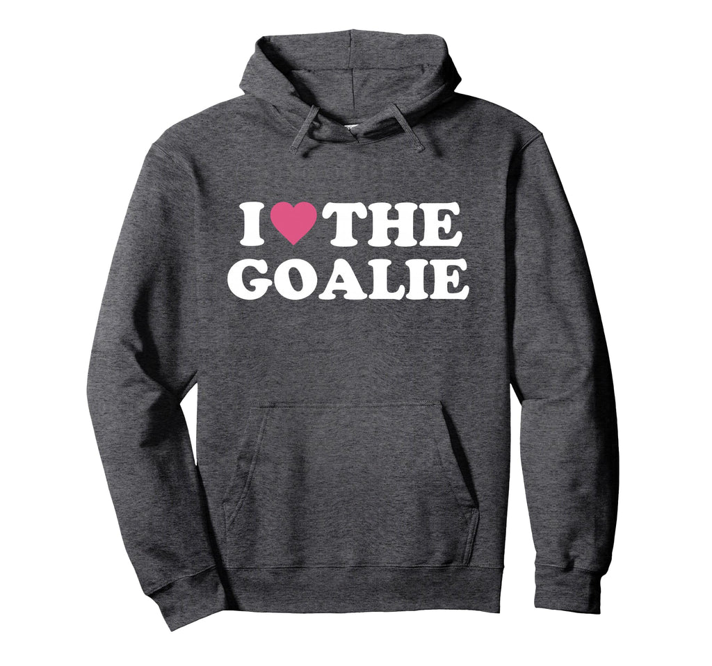 I Love Goalie Soccer Goalie Family Grandma Hoodie - Graphic Print Unisex