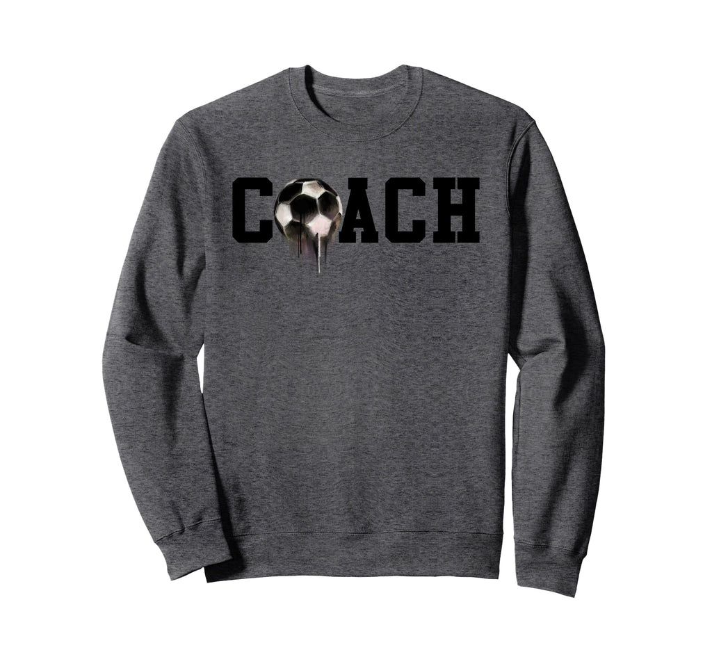 Soccer Coach Funny Football Trainer Sweatshirt - Aesthetic Graphic Unisex