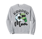 Keeper Mom Goalkeeper Soccer Mama Sweatshirt - Streetwear Style Unisex