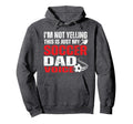 Im Not Yelling This Is Just My Soccer Hoodie - Custom Art Print for Adults