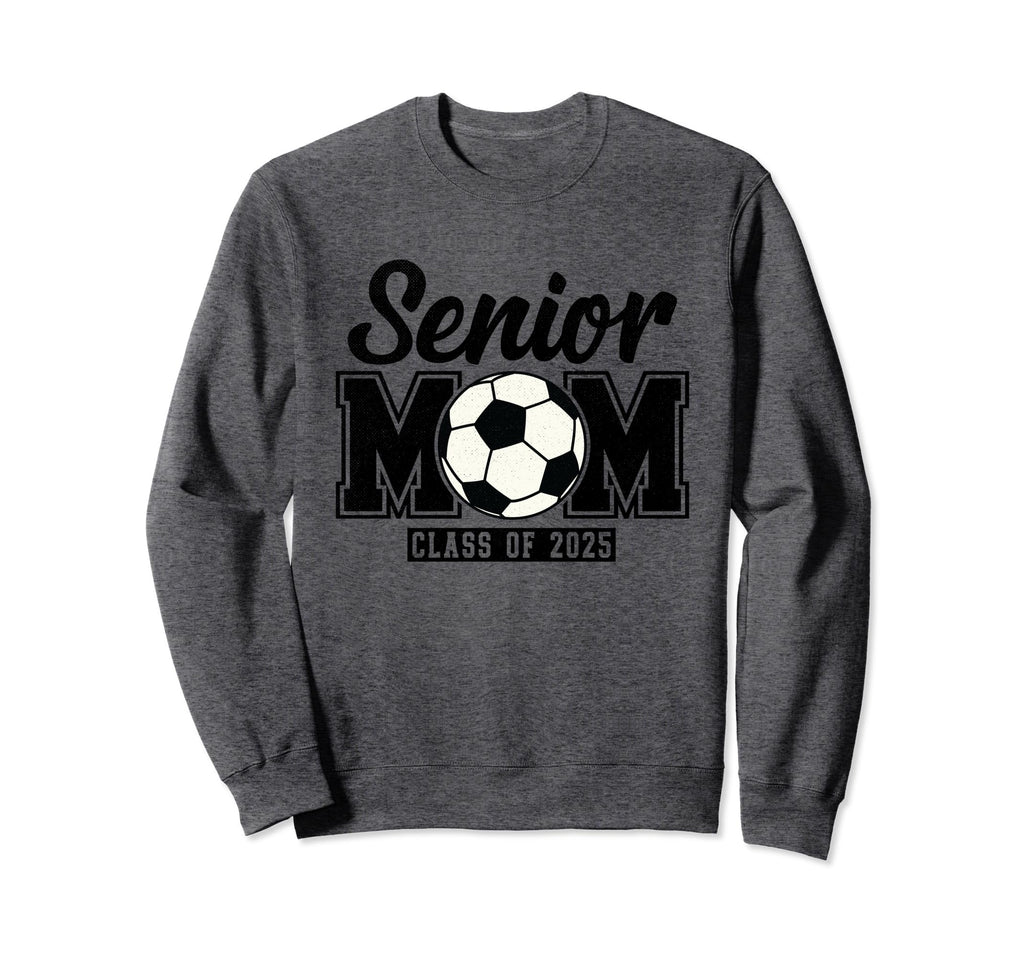 Soccer Senior Mom Class 2025 Sweatshirt - Minimalist Print for Adults