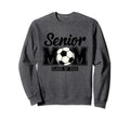 Soccer Senior Mom Class 2025 Sweatshirt - Minimalist Print for Adults