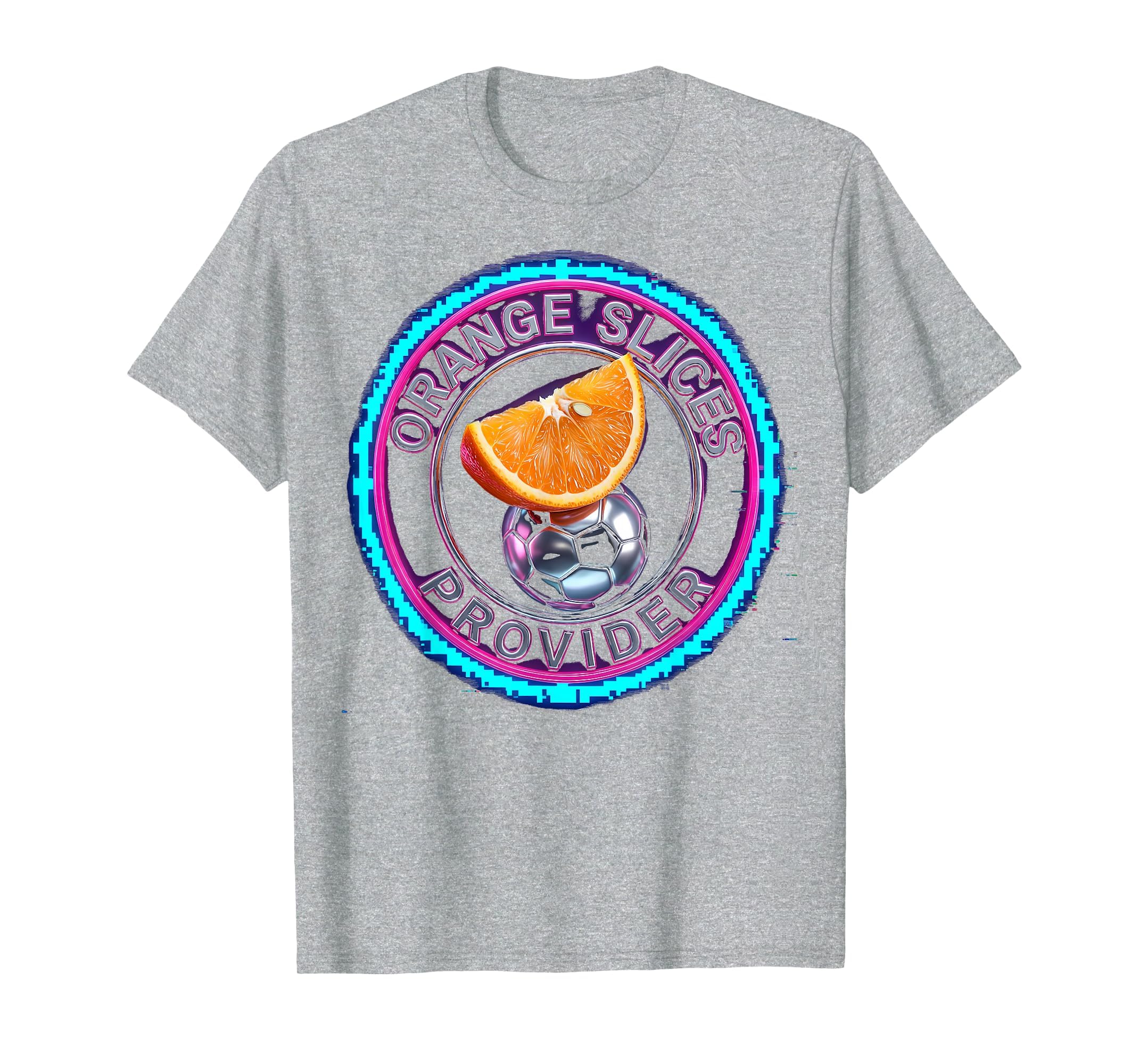 Orange Slices Provider Soccer Mom T-Shirt - Aesthetic Graphic Unisex
