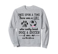 Once Upon Time There Was Loved Sweatshirt - Custom Art Print for Adults