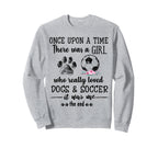 Once Upon Time There Was Loved Sweatshirt - Custom Art Print for Adults