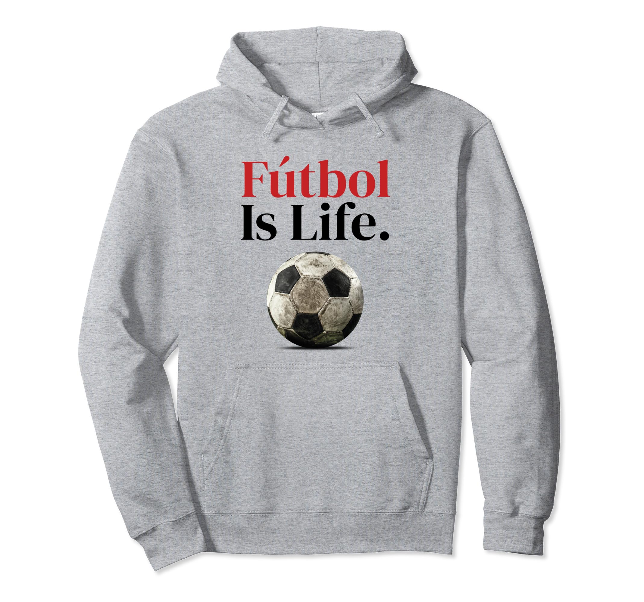 F Tbol Is Life Soccer Fans Related Hoodie - Trendy Graphic for Adults