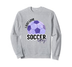 Soccer Soccer Player Soccer Sweatshirt - Trendy Graphic Men Women