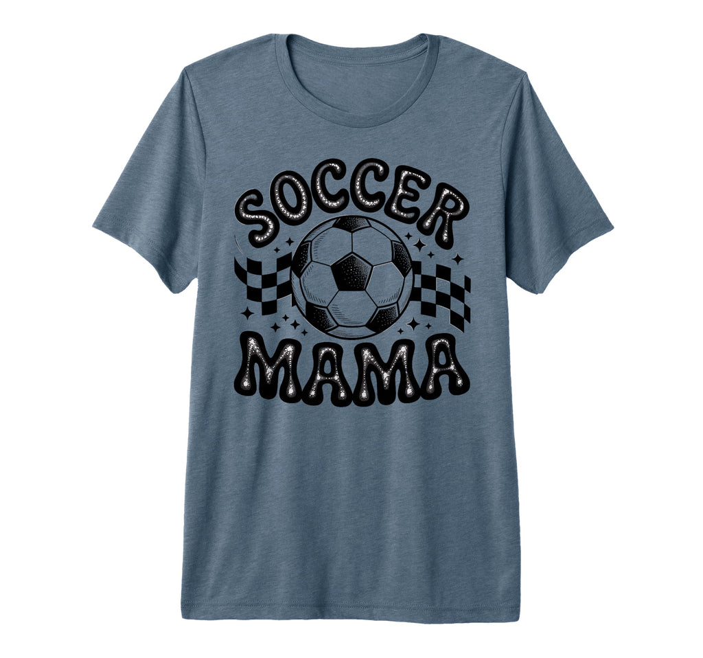 Soccer Mama Football Soccer Player T-Shirt - Custom Art Print Men Women