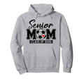 Senior Mom Class 2026 Soccer Mom Hoodie - Graphic Print for Adults