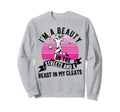 Im Beauty Streets Soccer Daughter Sweatshirt - Unique Graphic Unisex
