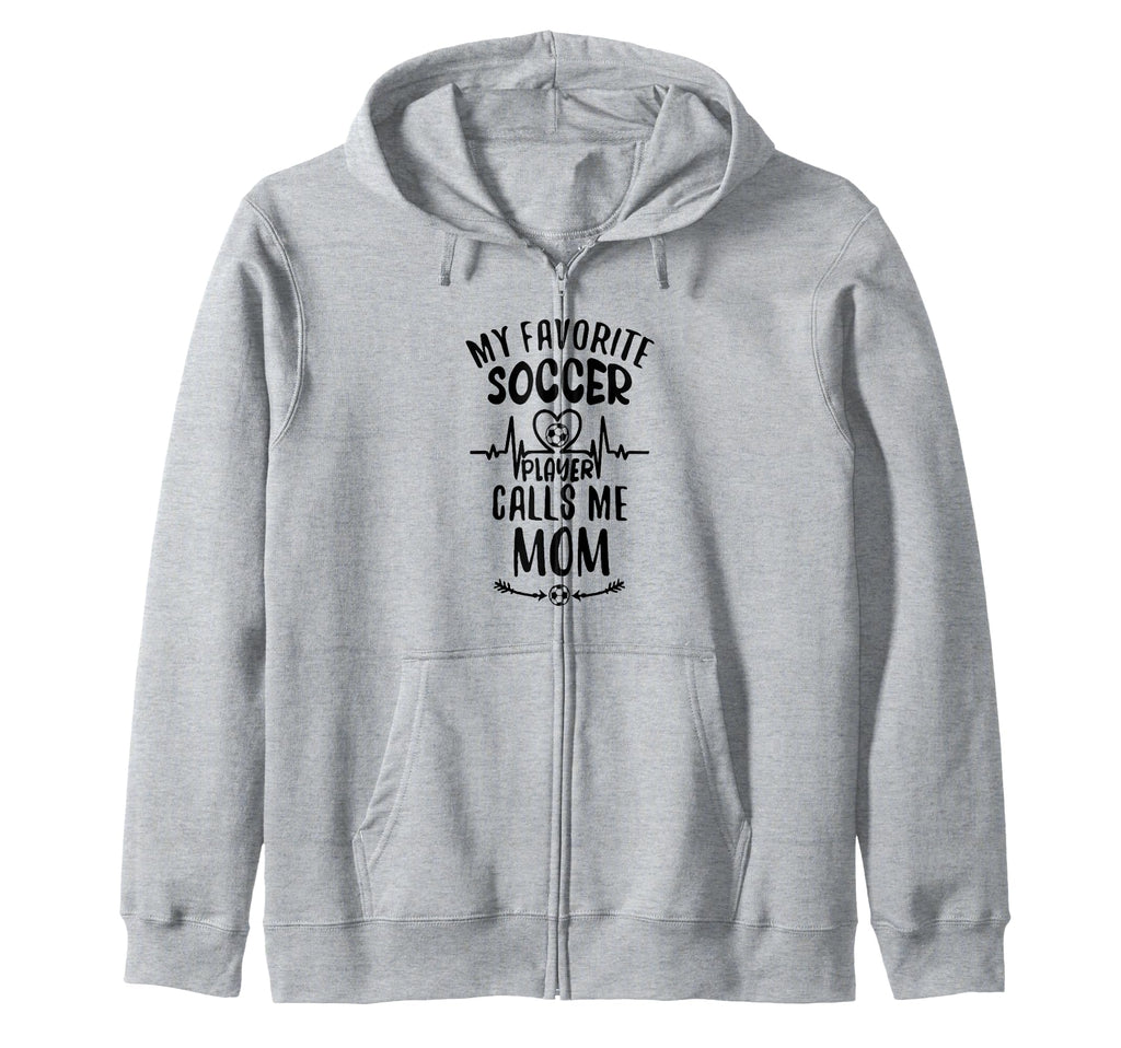 My Favorite Soccer Player Calls Me Mom Sweatshirt - Trendy Graphic Unisex