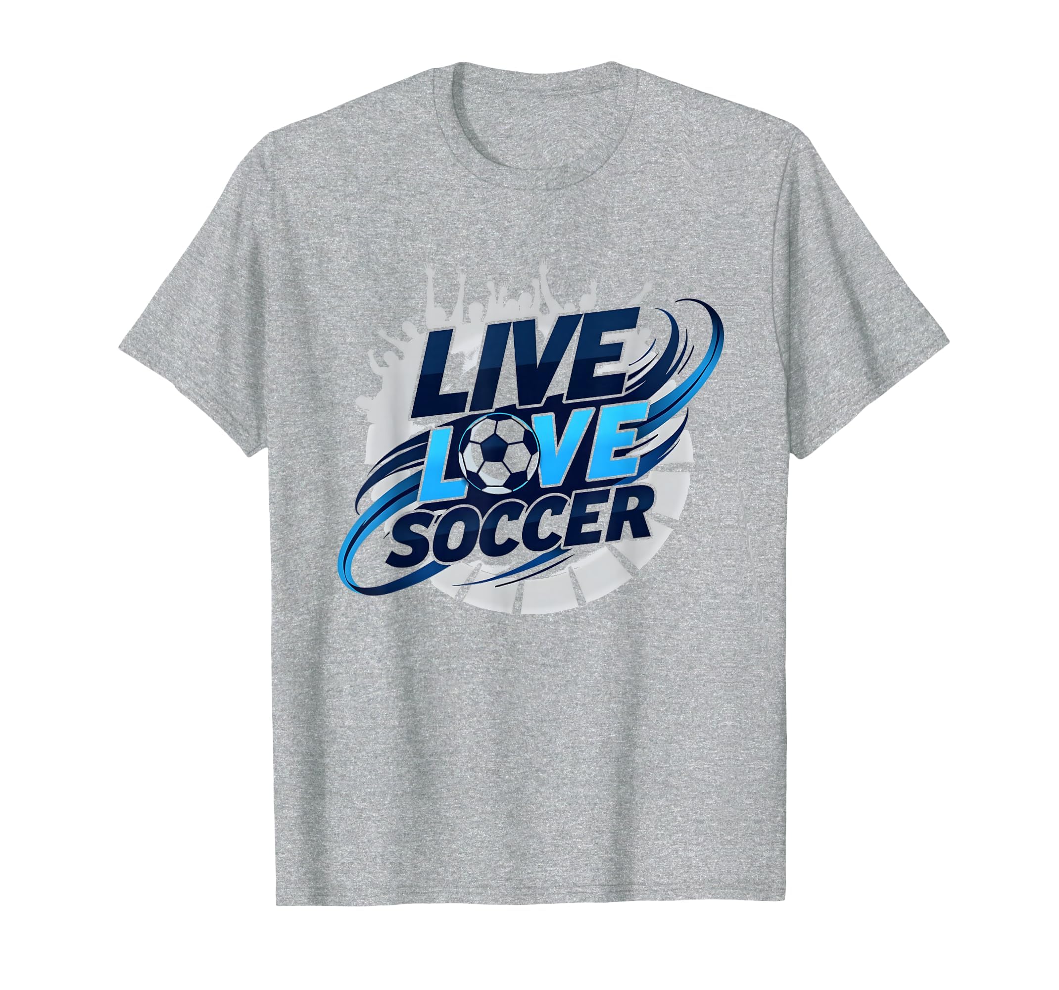 Soccer Mom Live Love Soccer Passion Sweatshirt - Aesthetic Graphic Unisex