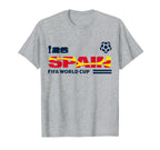 Spain Qualifier Soccer T-Shirt | Football Fan Gift