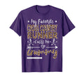 My Favorite Cross Country Runner Calls Me T-Shirt - Graphic Print Unisex