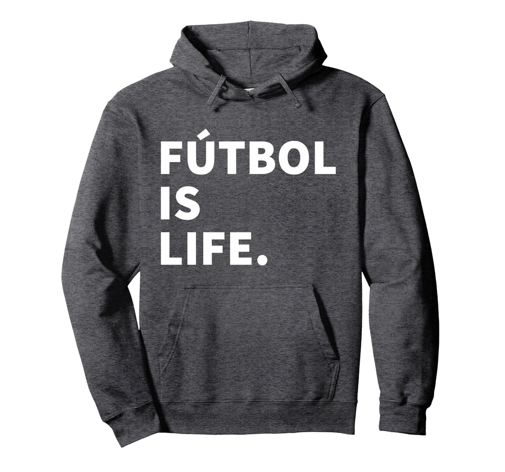 Futbol Is Life Soccer Hoodie - Graphic Print Unisex