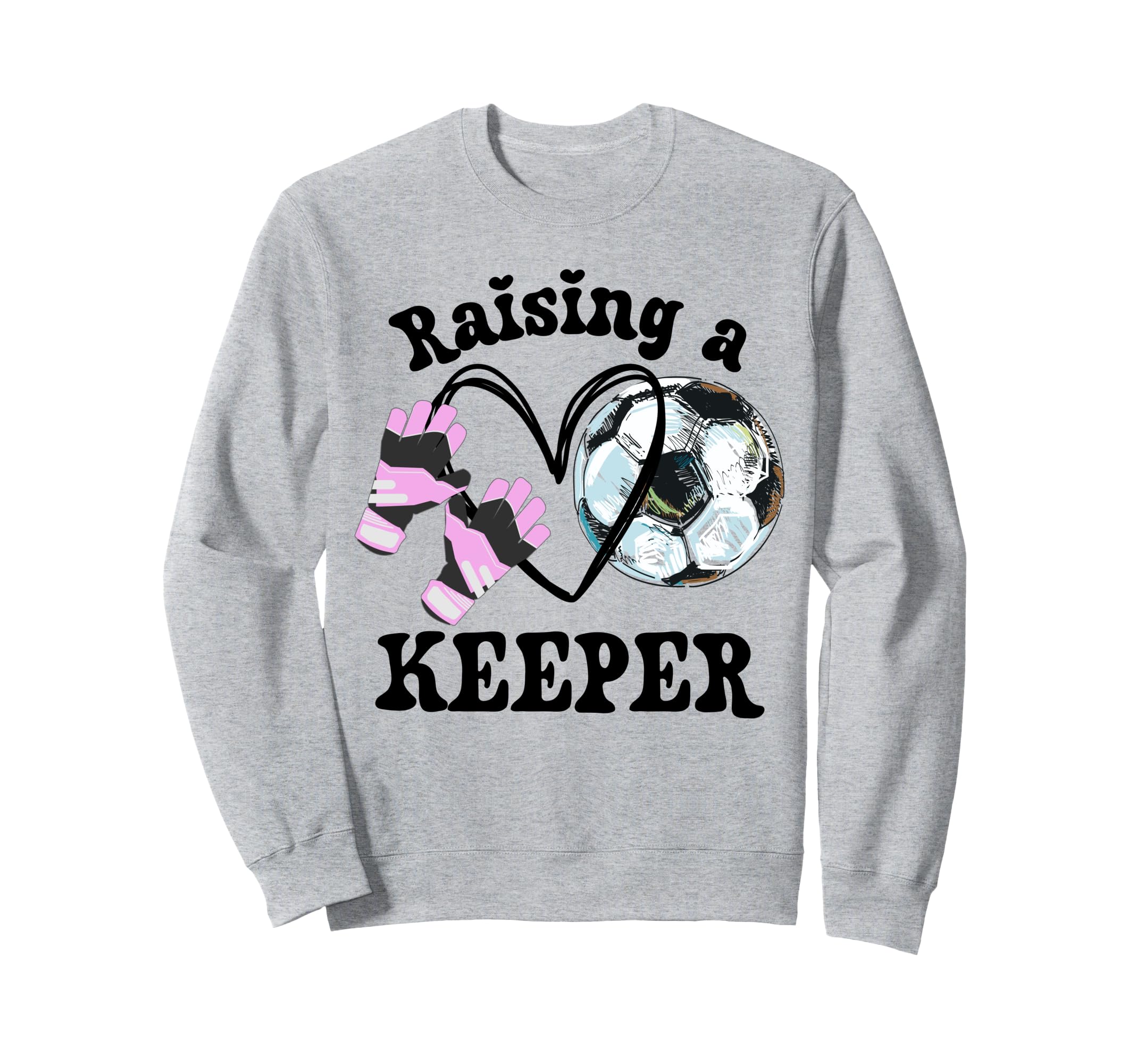 Keeper Mom Goalkeeper Soccer Mama Sweatshirt - Streetwear Style Men Women
