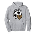 Soccer Mimi Grandma Heart Mimi Soccer Hoodie - Aesthetic Graphic Unisex