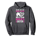 Im Hockey Goalie Sister Hockey Goalkeeper Hoodie - Graphic Print Men Women
