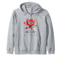 Heart Soccer Cartoon Gift T-Shirt - Streetwear Style Unisex
