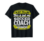 Soccer Coach T-Shirt - Trendy Graphic Men Women