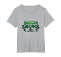 Soccer Siblings Family Teamwork T-Shirt - Streetwear Style Men Women