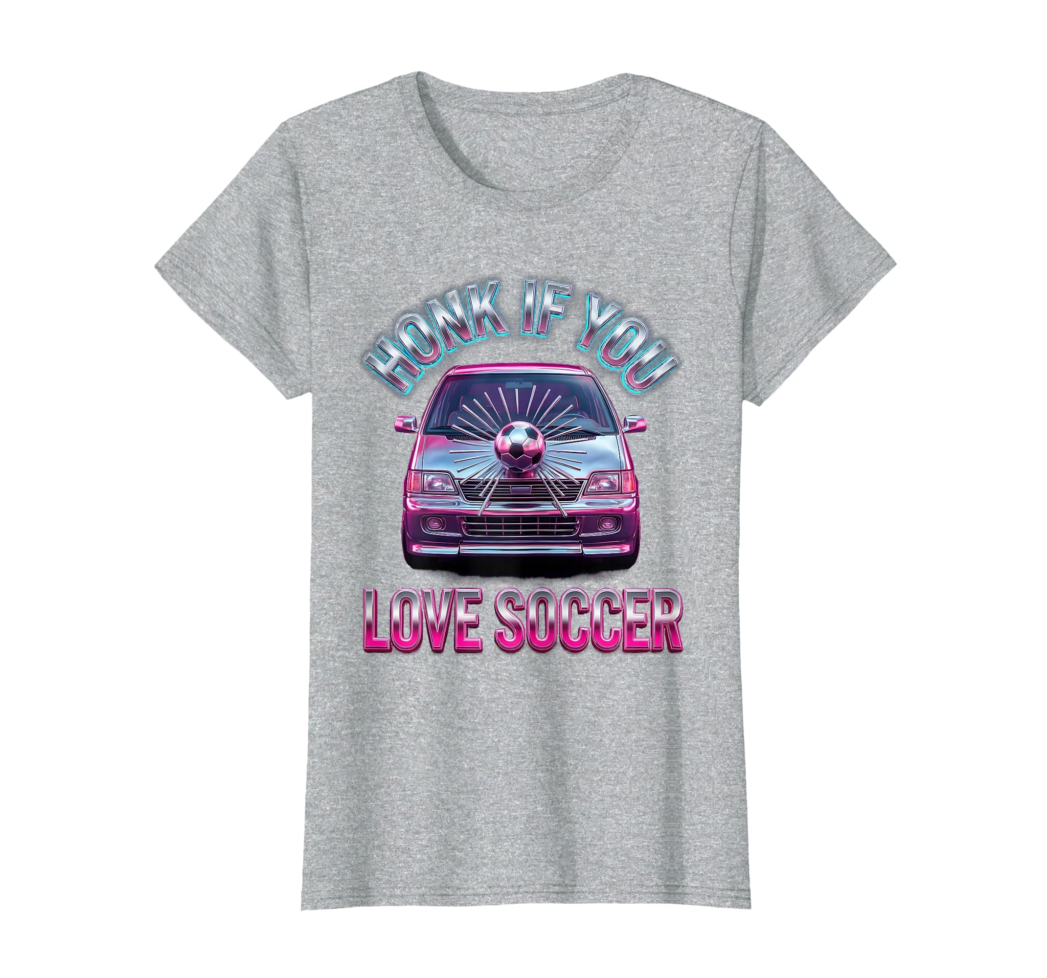 Honk If You Love Soccer Mom T-Shirt - Aesthetic Graphic Men Women