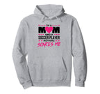 Soccer Players Mom Soccer Lover Hoodie - Casual Everyday Wear Men Women